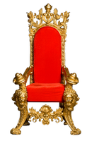 a royal throne